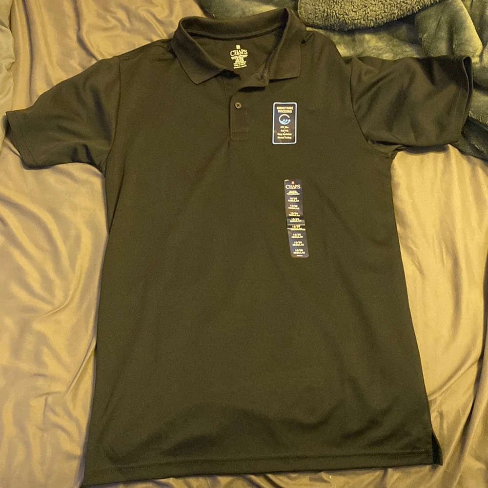 Chaps school polo. Never worn. Great condition. Stickers still on